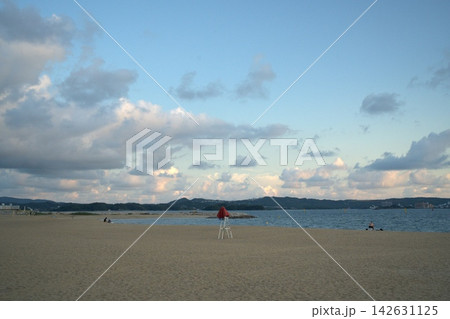 砂浜と海 砂浜と海 142631125