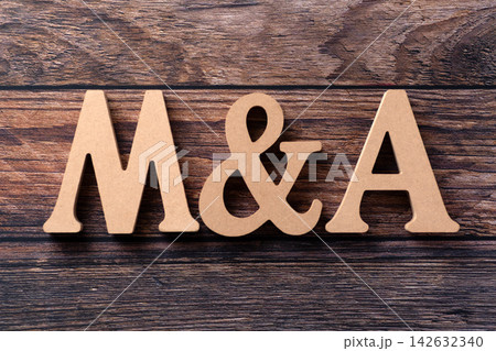 M&Aのブロック文字 M&Aのブロック文字 142632340