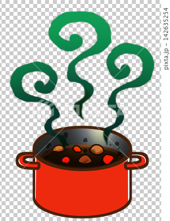 Rotten curry (red pot with two handles) Rotten curry (red pot with two handles) 142635254