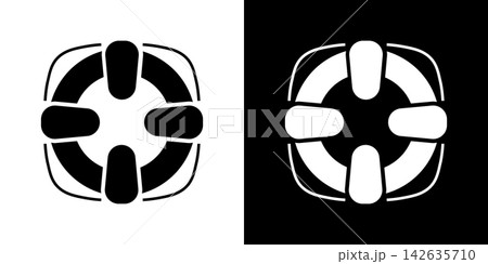 Lifebuoy Solid Icon Set. Safety, Rescue, And Emergency Preparedness Silhouette Symbol Collection. Maritime And Water Safety. Isolated Vector Illustration Lifebuoy Solid Icon Set. Safety, Rescue, And Emergency Preparedness Silhouette Symbol Collection. Maritime And Water Safety. Isolated Vector Illustration 142635710