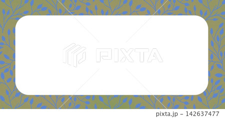 ボタニカル バナー背景 ボタニカル バナー背景 142637477