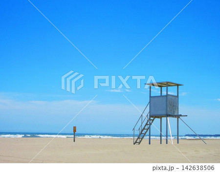 本須賀海水浴場の様々な風景 本須賀海水浴場の様々な風景 142638506