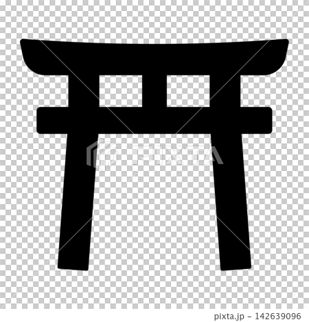 代表神社的圖標,具體來說是鳥居。 代表神社的圖標,具體來說是鳥居。 142639096