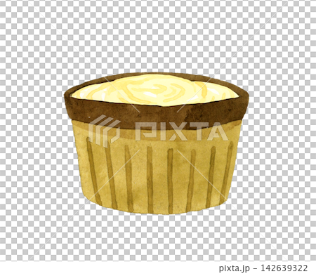 Mayonnaise served in a bowl - Hand-drawn watercolor illustration material Mayonnaise served in a bowl - Hand-drawn watercolor illustration material 142639322