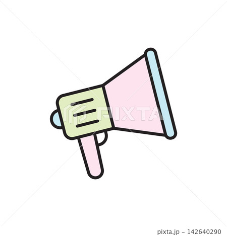 Megaphone icon vector design templates simple and modern 142640290