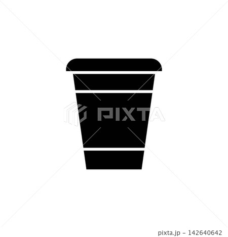Disposable cup icon vector design templates Disposable cup icon vector design templates 142640642