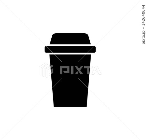 Disposable cup icon vector design templates 142640644