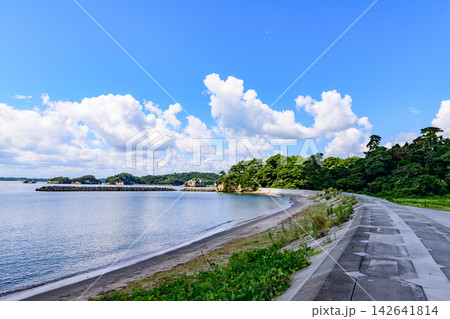 宮城　松島湾浦戸諸島 寒風沢(さぶさわ)の島を歩く 142641814