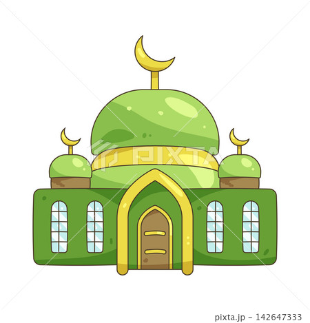 Illustration of mosque Illustration of mosque 142647333