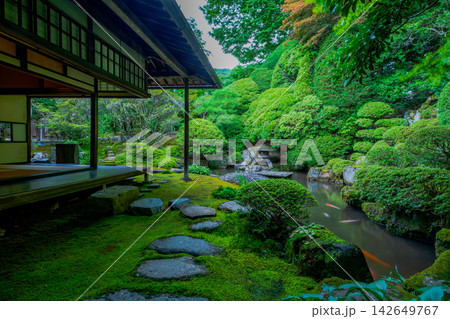 長野県　下諏訪　本陣岩波家庭園 142649767