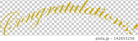 Congratulations! - 筆記体のCongratulations!おめでとうございます! Congratulations! - 筆記体のCongratulations!おめでとうございます! 142655256
