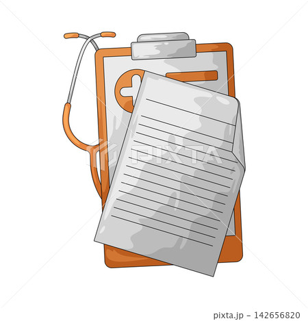 Illustration of Medical Report 142656820