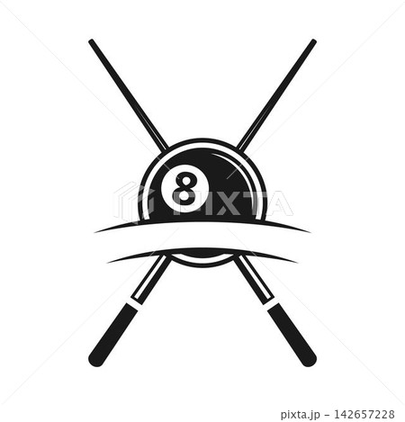 Billiard Logo Icon Design 142657228