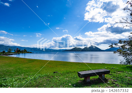 洞爺湖八景、浮見堂 洞爺湖八景、浮見堂 142657332