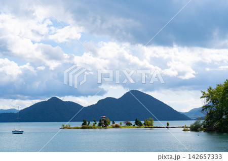 洞爺湖八景、浮見堂 142657333
