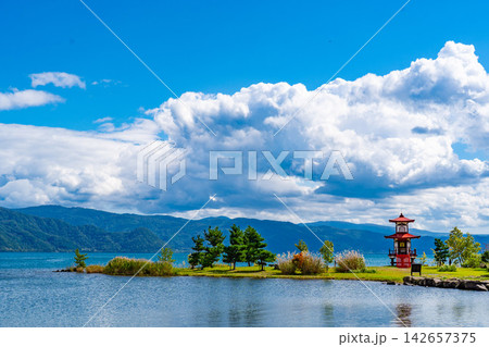 洞爺湖八景、浮見堂 142657375