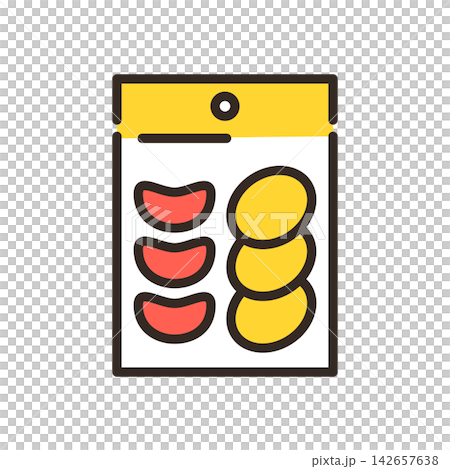 Dried fruit icon Dried fruit icon 142657638