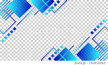Blue and light blue geometric gradient background, 16:9 aspect ratio. Blue and light blue geometric gradient background, 16:9 aspect ratio. 142658262