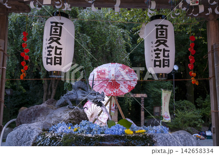 神奈川県秦野市　出雲大社相模分祠の風景 142658334