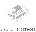 House project concept,construction architectural model 142659068