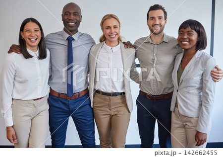 Group, together and standing in office with diversity for career, law firm with attorney or advocate. Team, lawyers and international at workplace with smile for justice, corporate company in Chicago Group, together and standing in office with diversity for career, law firm with attorney or advocate. Team, lawyers and international at workplace with smile for justice, corporate company in Chicago 142662455