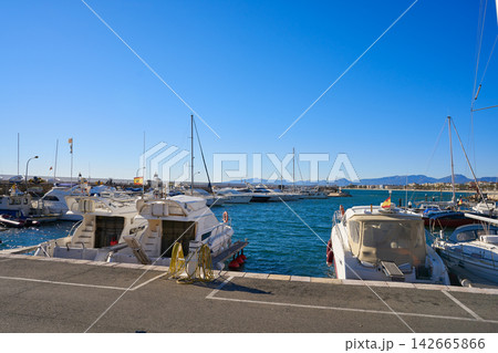 Salou Port marina in Tarragona of Catalonia Salou Port marina in Tarragona of Catalonia 142665866