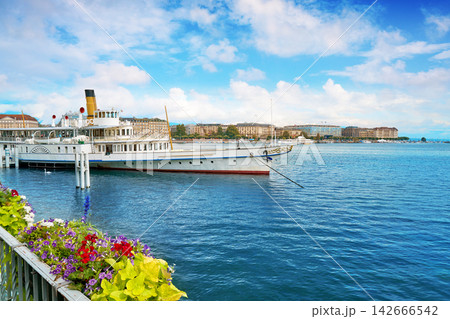 Geneva Geneve Leman lake Switzerland Geneva Geneve Leman lake Switzerland 142666542