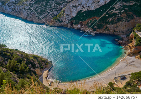 La Granadella beach in Javea of Spain La Granadella beach in Javea of Spain 142666757