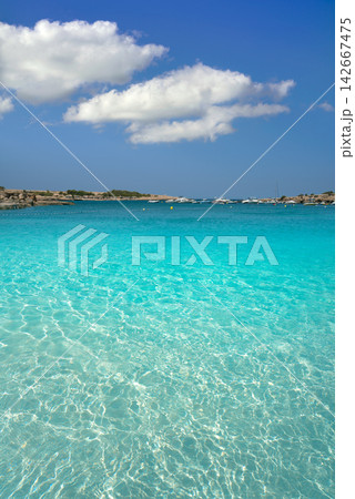 Ibiza Port D es Torrent beach in Balearics Ibiza Port D es Torrent beach in Balearics 142667475