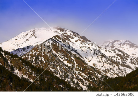 Arinsal mountains in Andorra Pyrenees Arinsal mountains in Andorra Pyrenees 142668006