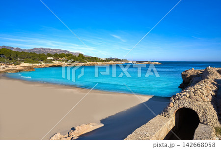 Ametlla de mar Cala Sant Jordi beach Ametlla de mar Cala Sant Jordi beach 142668058