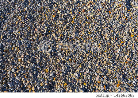 Rolling stones beach in  Spain 142668068