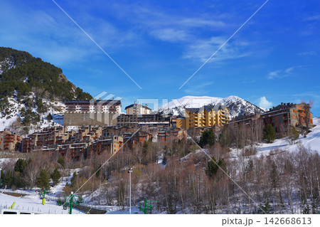 Soldeu ski village in Andorra Grandvalira Soldeu ski village in Andorra Grandvalira 142668613