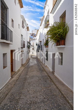 Altea white village in Alicante Spain Altea white village in Alicante Spain 142668642