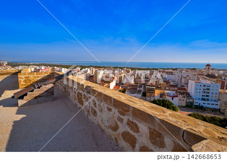 Guardamar del Segura Castle in Spain Guardamar del Segura Castle in Spain 142668653