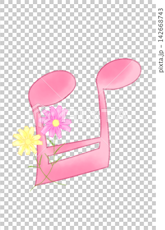 音符與波斯菊 142668743