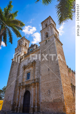 Valladolid San Gervasio church of Yucatan Valladolid San Gervasio church of Yucatan 142669387