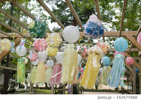 古川神社の吹き流し 古川神社の吹き流し 142675980