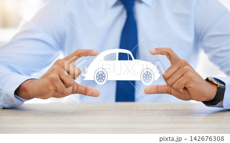 Businessman, hands and hologram with car graphic for transport with branding, corporate company and mobility. Insurance, investment and guarantee or premium support with vehicle salesman for work. Businessman, hands and hologram with car graphic for transport with branding, corporate company and mobility. Insurance, investment and guarantee or premium support with vehicle salesman for work. 142676308