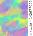 Abstract Vibrant Magenta Watercolor Splatter Vector Background with Neon Gradient 142677099