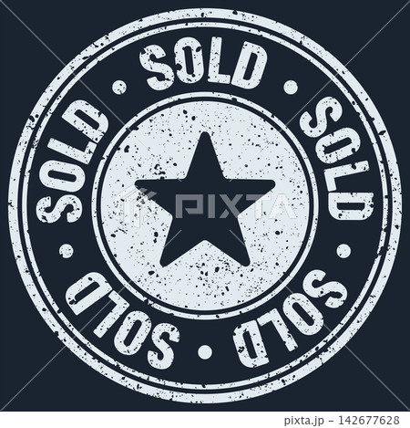 sold stamp sold stamp 142677628