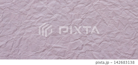 Light purple crumpled paper texture background with wrinkled surface and natural fold Light purple crumpled paper texture background with wrinkled surface and natural fold 142683138