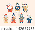 かわいい七福神のイラスト 142685335