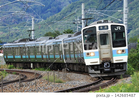 【JR東日本】211系3000番台(信越本線:川中島〜安茂里) 【JR東日本】211系3000番台(信越本線:川中島〜安茂里) 142685487