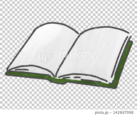 打開的書(綠色) 打開的書(綠色) 142687098