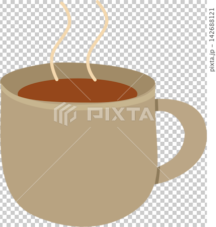 Cup of Hot Drink Illustration Cup of Hot Drink Illustration 142688121