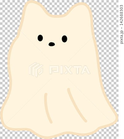 Cute Ghost Character 142688303