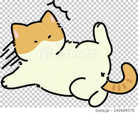 Panicked Running Cat Panicked Running Cat 142689570