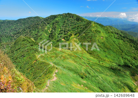 【山の風景】新潟県&長野県・苗場山登山(2012年) 【山の風景】新潟県&長野県・苗場山登山(2012年) 142689648