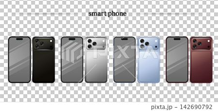 New Smartphone Front & Back iPhone 18 Pro Mockup Set New Smartphone Front & Back iPhone 18 Pro Mockup Set 142690792